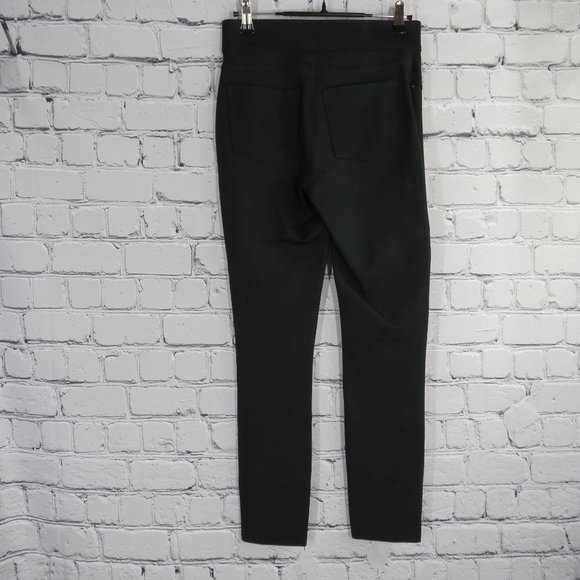 Women's Ponte Ankle Length Leggings - Black - Picture 6 of 6